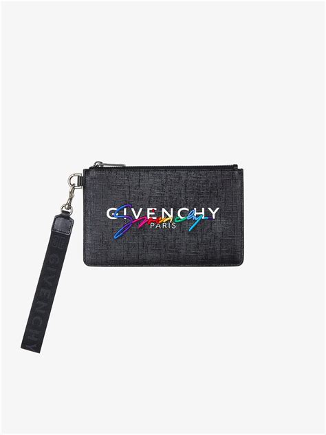 givenchy wristlet strap|Strap in box leather with padlock .